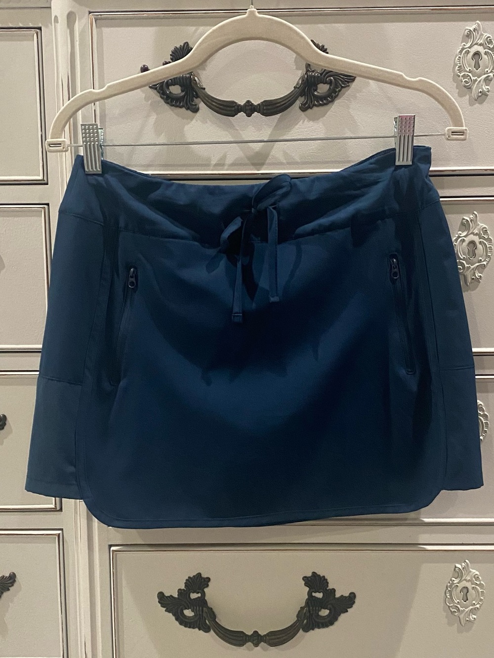 Magellan Outdoors Navy Blue Water-Repellent Fish Gear Skort Size Small
